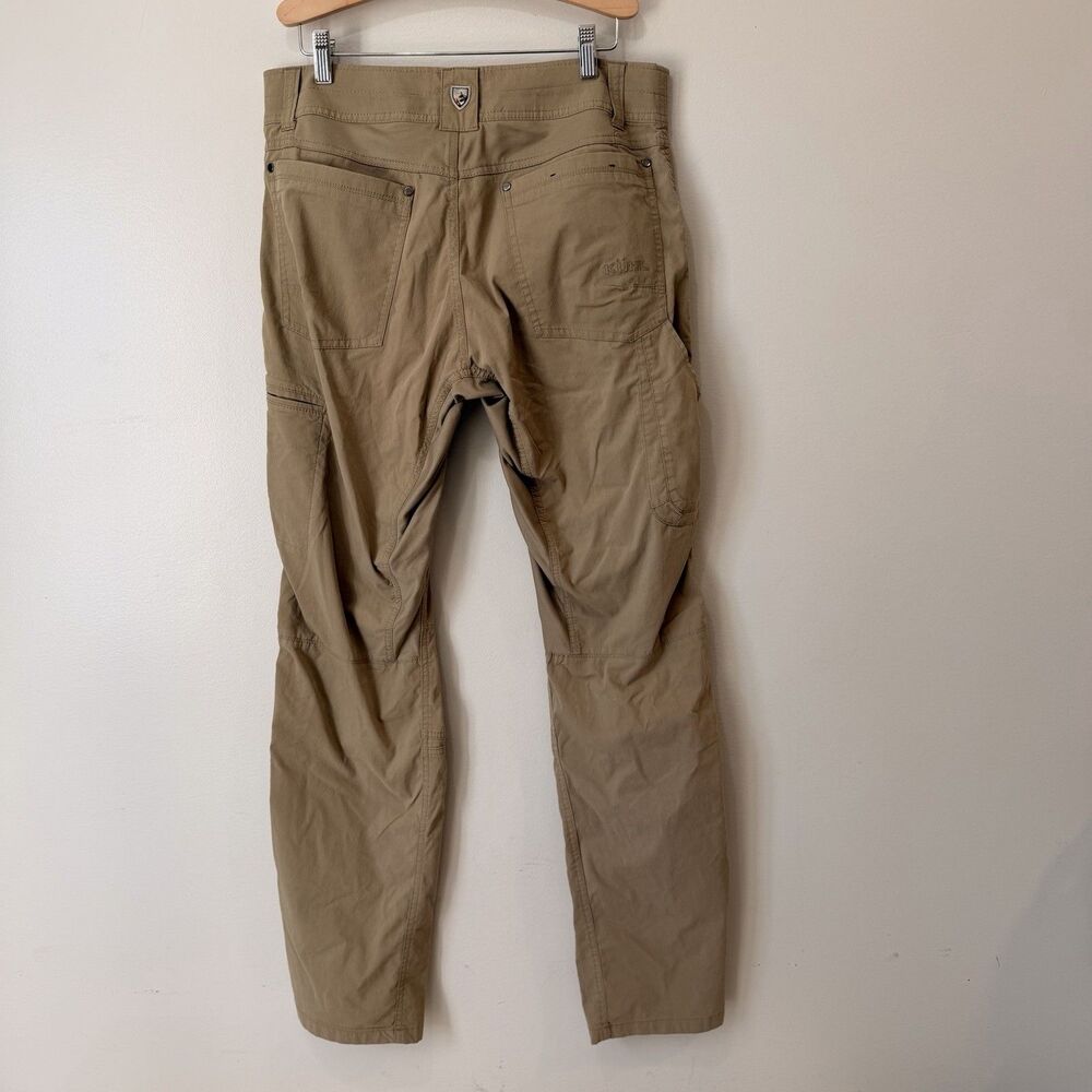 KÜHL Radikl Men's Hybrid Performance Hiking Pants 32x32 Brown Khaki Stretch